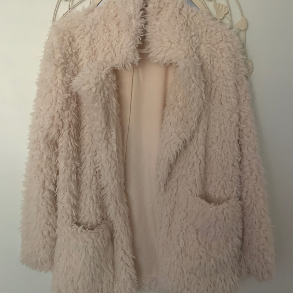 Kendall and Kylie Faux Fur Coat